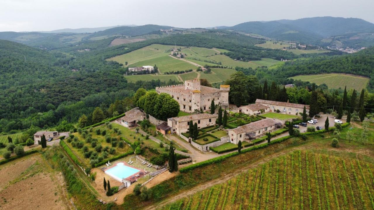 카이오레인챠안티 Castello Di Meleto 게스트하우스 외부 사진